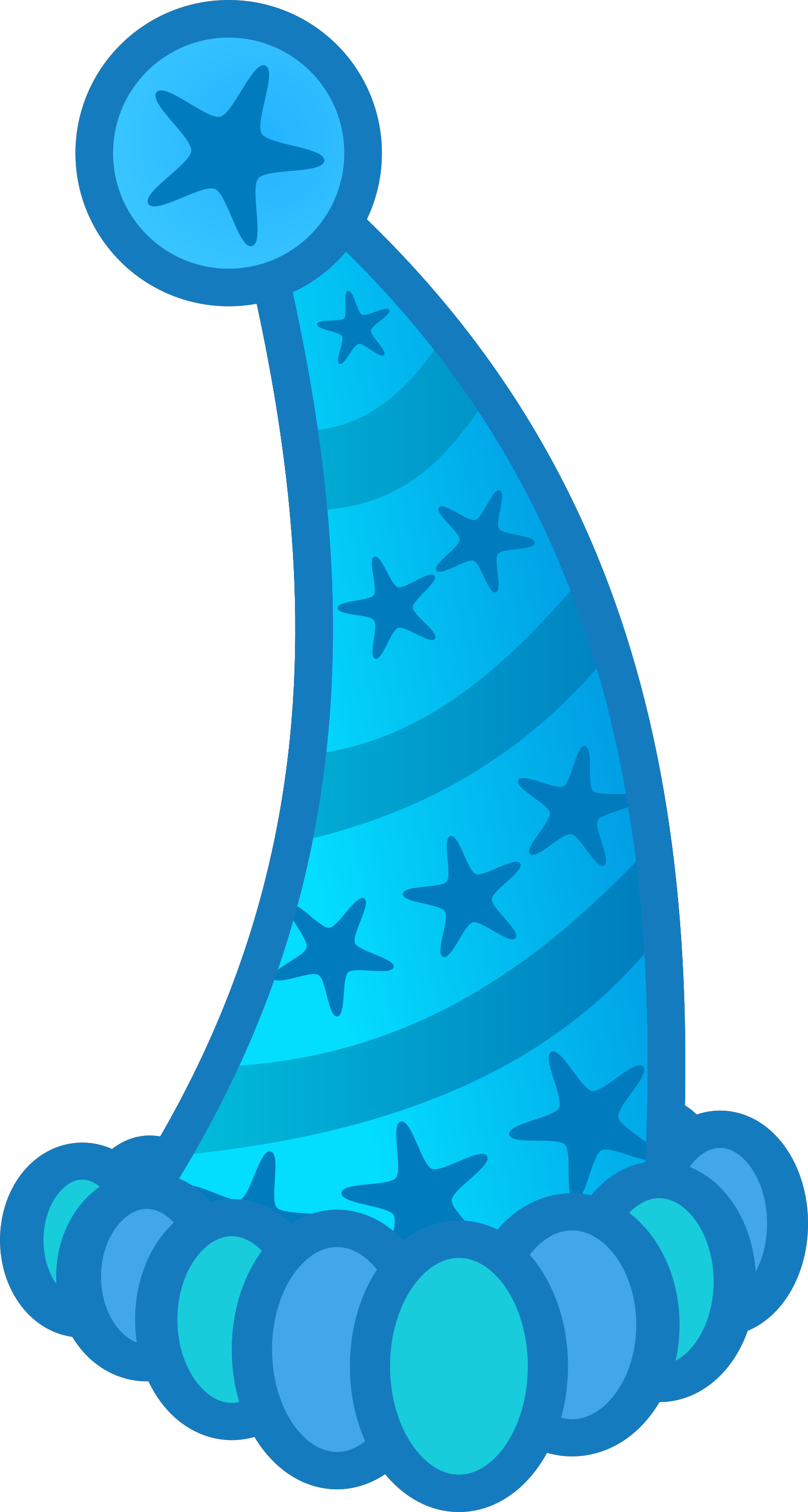Get Notified Of Exclusive Freebies - Birthday Hat Png Blue Clipart (427x800), Png Download