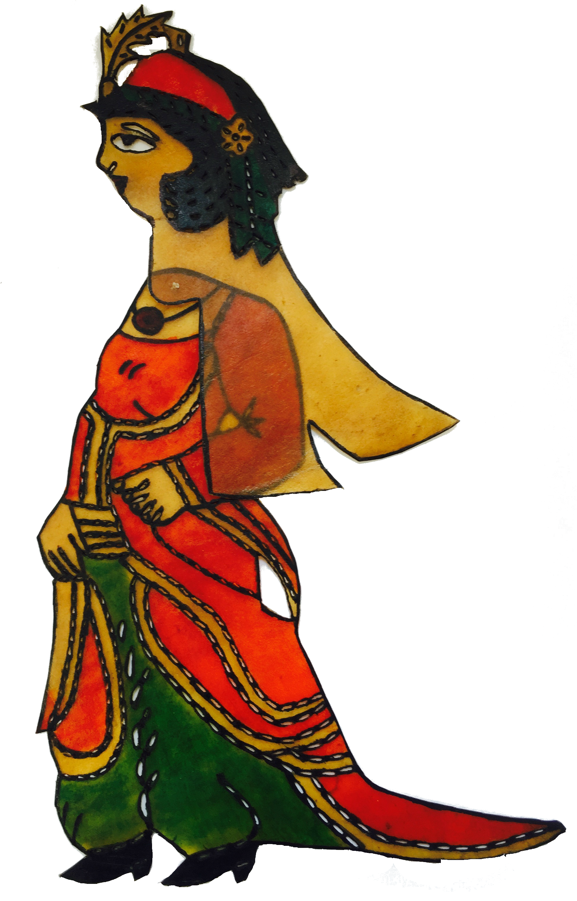 Zenne, A Karagöz Shadow Puppet By Vural Arisoy - Karagöz And Hacivat Clipart (2448x3264), Png Download
