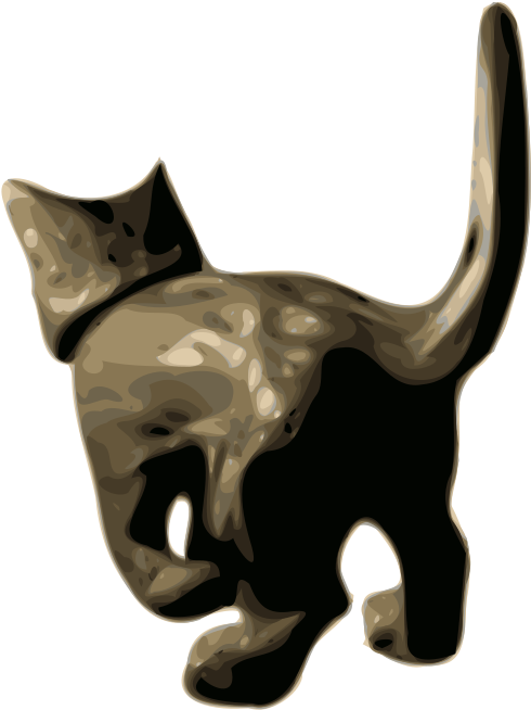 Cat Clipart (566x800), Png Download