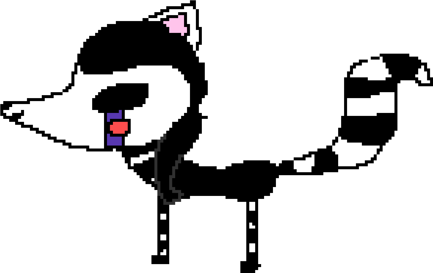 Puppet Girl Wolf Version - Wolf Clipart (1600x1070), Png Download