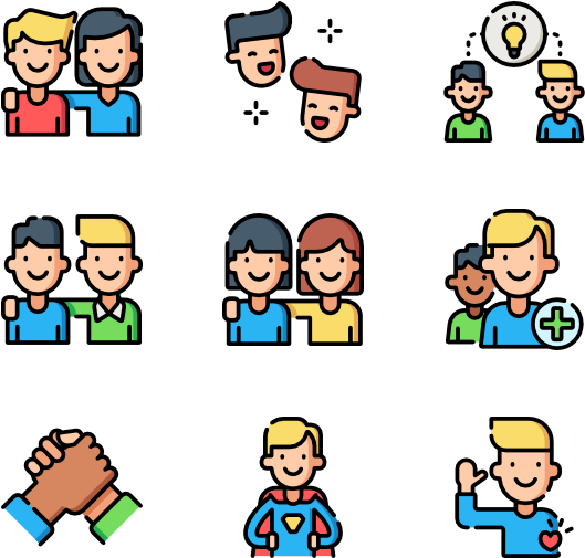 Newborn Baby Icons - Elderly Icon Clipart (600x564), Png Download