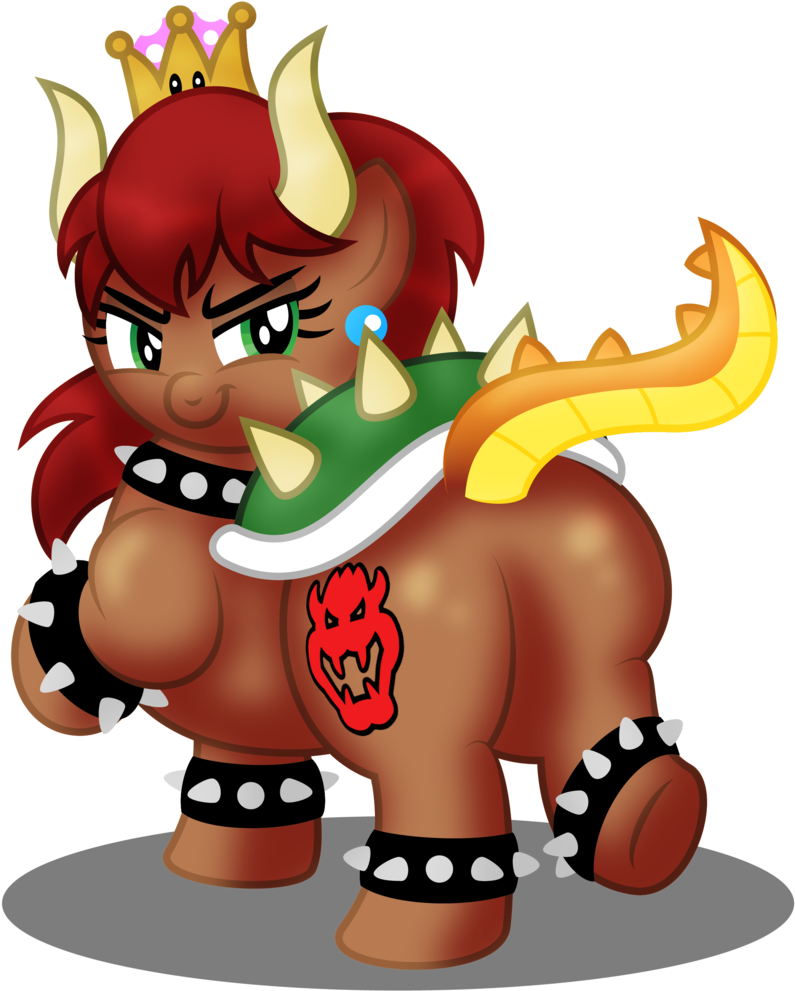 Alternate Version, Artist - Fat Bowsette Clipart (828x1024), Png Download