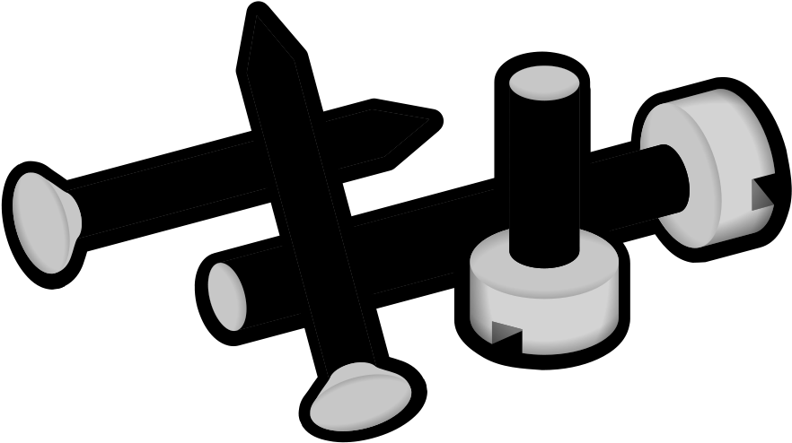 Screw Clipart Has - Png Download (900x515), Png Download