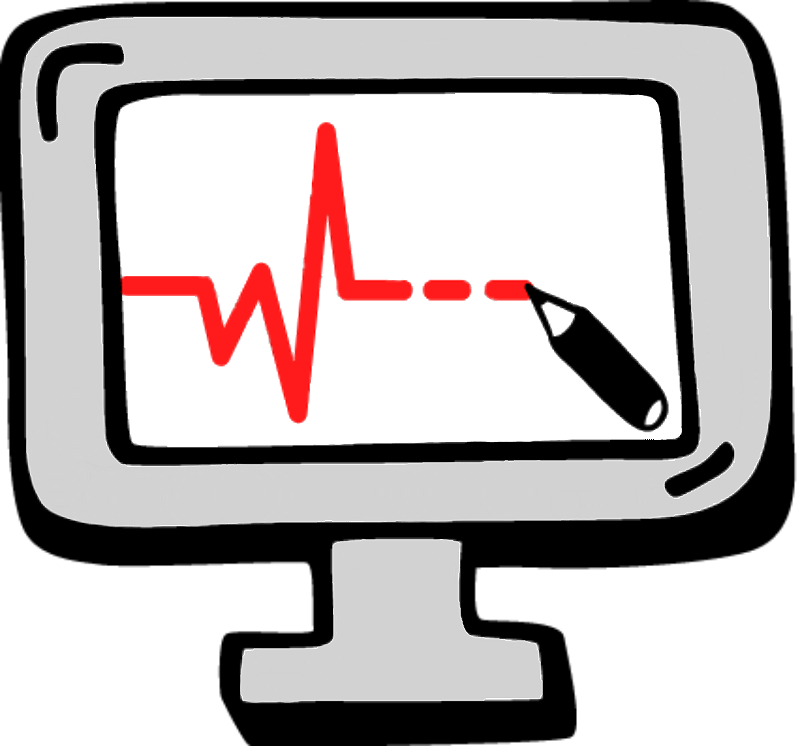 Medicine Clipart Meningitis - Computer Monitor - Png Download (800x746), Png Download