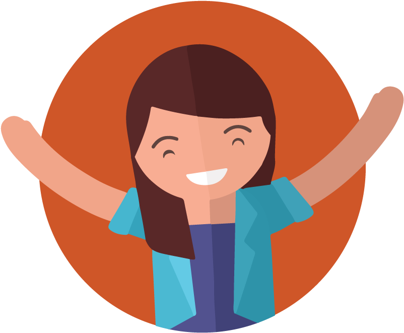 Happygirl - Theta Healing Clipart (801x869), Png Download