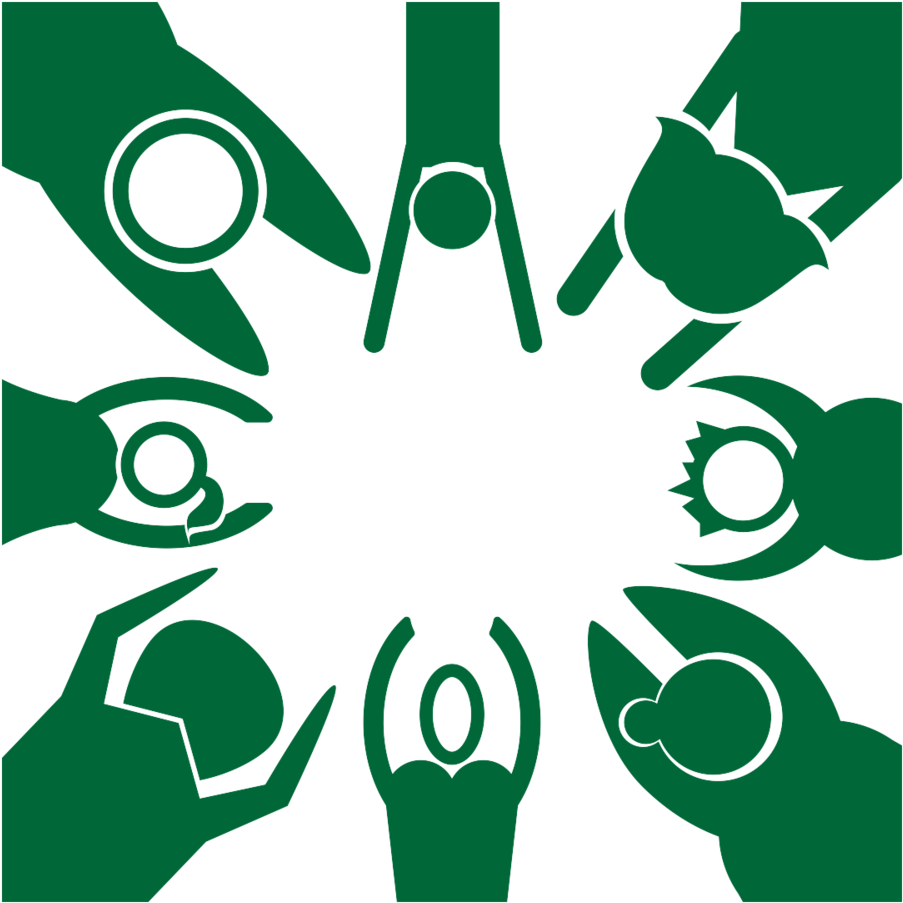 Diversity Green Clipart (1000x1000), Png Download