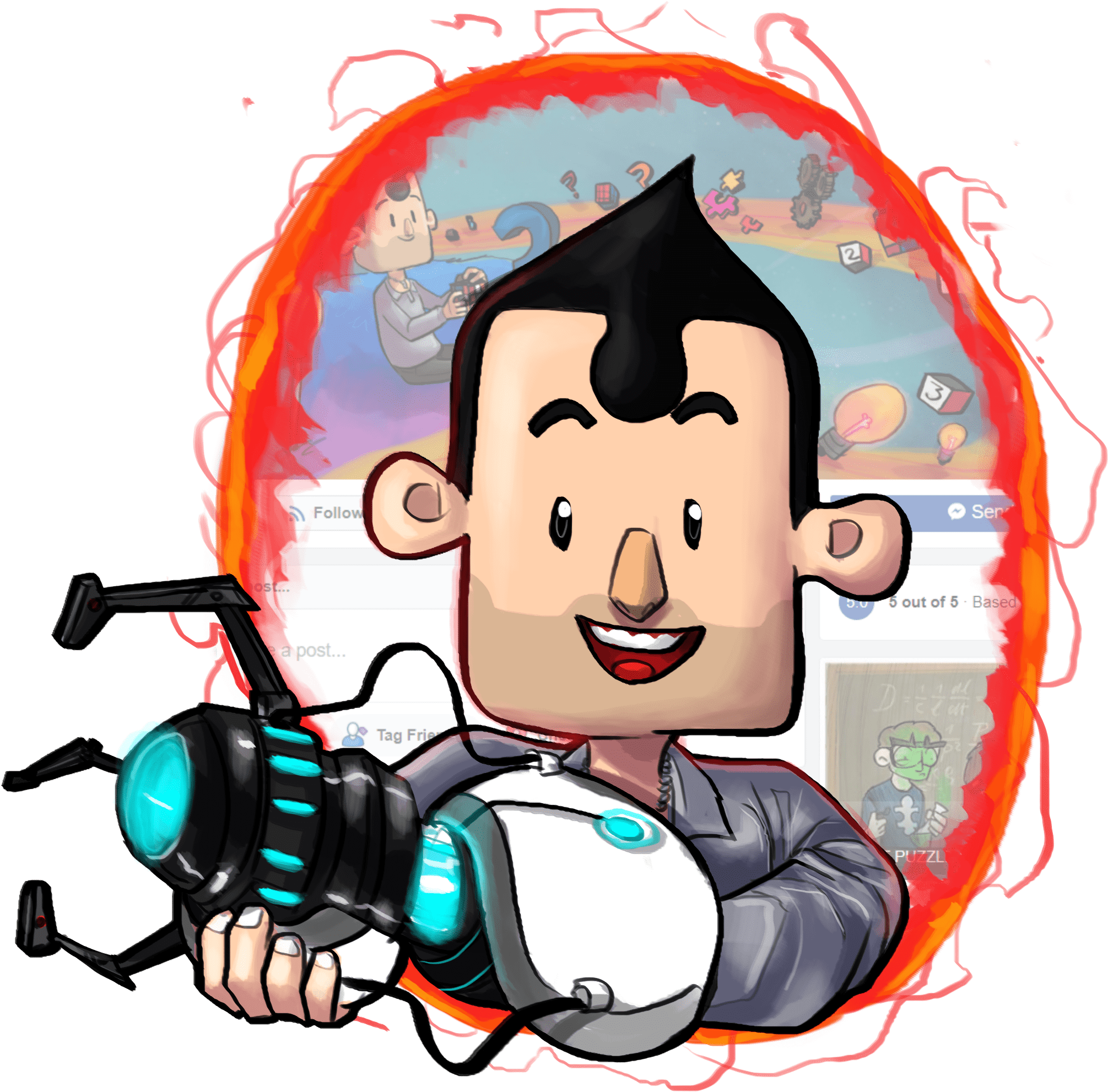 Video Game Clipart (2400x2400), Png Download