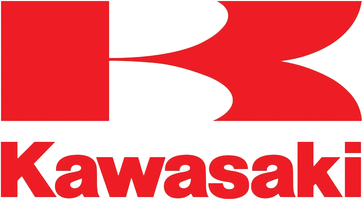 Kawasaki Logo - Can An Kawasaki Suzuki Yamaha Logo Clipart (772x444), Png Download