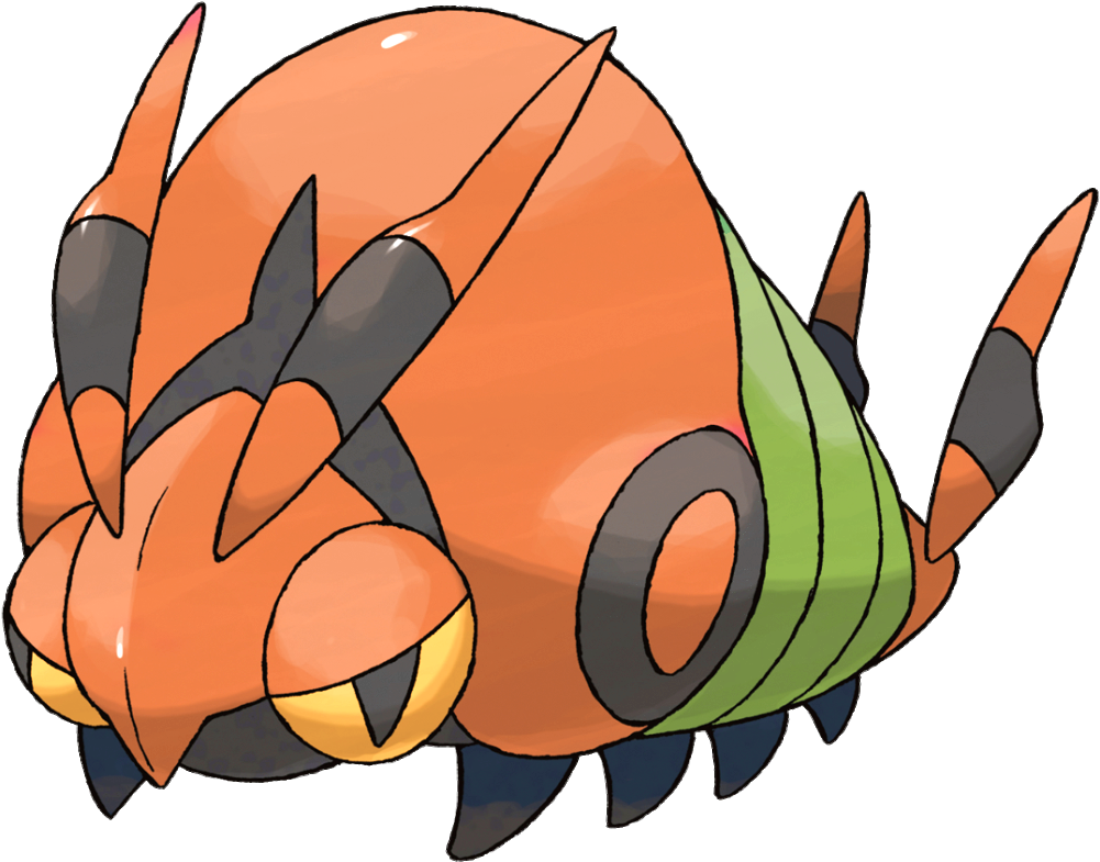 Seafood Clipart Й±ј - Pokemon Venipede - Png Download (1000x792), Png Download