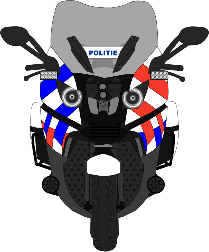 Politie Bmw K1600gt-p By Dentekenaer - Bmw K 1600 Clipart (814x982), Png Download