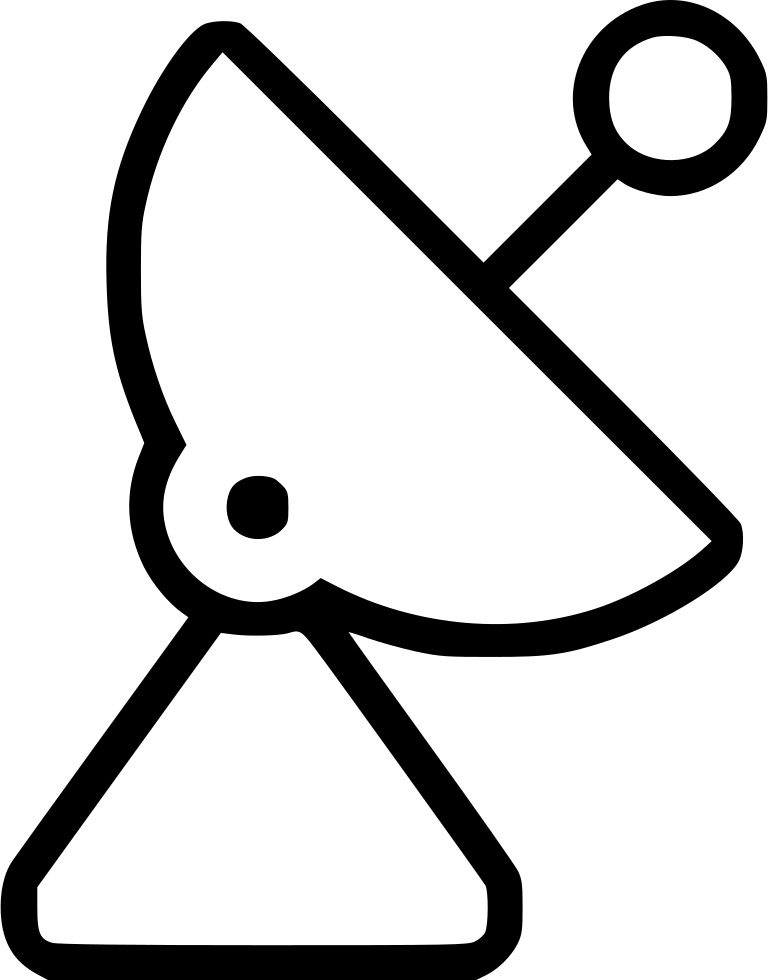 Antenna Clipart Radar - Png Satellite Antenna Transparent Png (768x980), Png Download