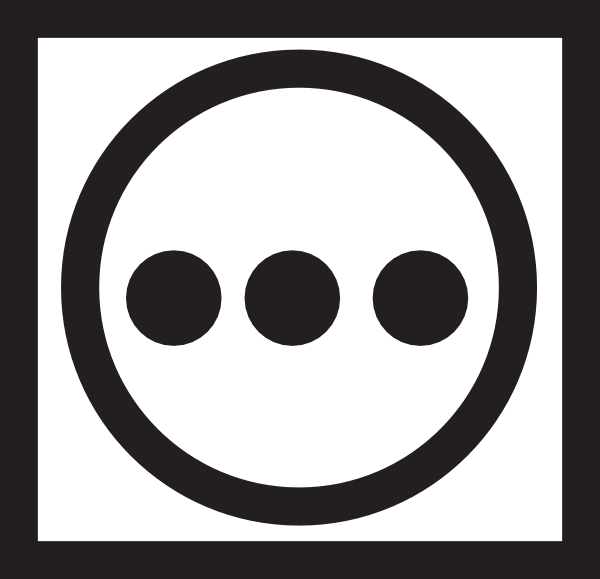 Tumble Dry High Symbol Clipart (600x579), Png Download