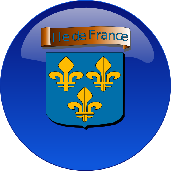 Ile De France 2 Svg Clip Arts 600 X 600 Px - Png Download (600x600), Png Download