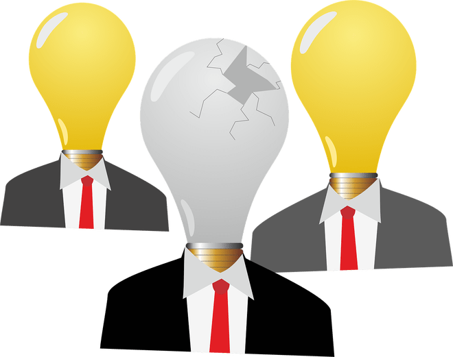 Burnout, Light Bulbs, Idea, Brainstorming, Stress - Burnout Png Clipart (640x505), Png Download