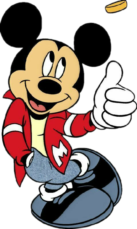 Personnage De Disney Mickey Clipart (478x799), Png Download