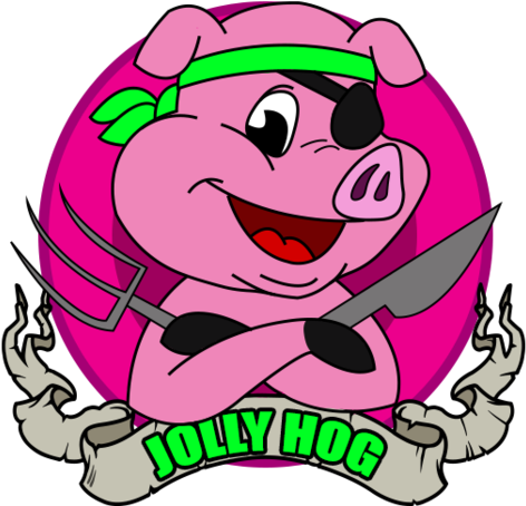 Jolly Hog - Food Truck Clipart (620x517), Png Download
