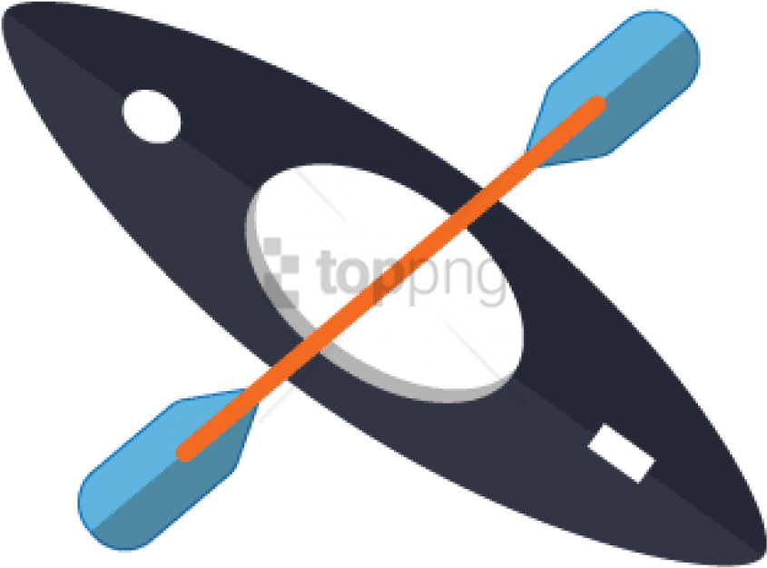 Kayak Clipart Tandem Kayak - Kayak Clipart - Png Download (640x480), Png Download