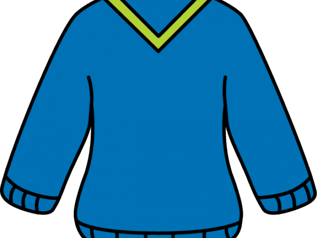 Stripe Clipart Woolen Sweater - Jumper Clipart - Png Download (640x480), Png Download