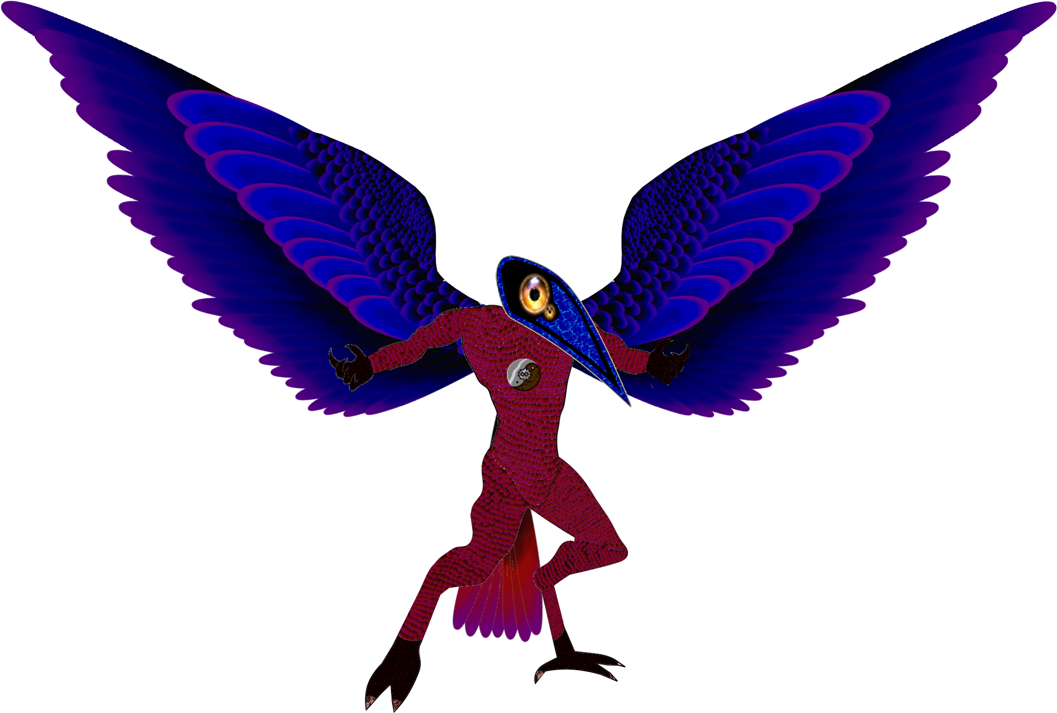 Eh, People Call Me A Guardian, Irl They Call Me The - Eagle Clipart (2163x1500), Png Download