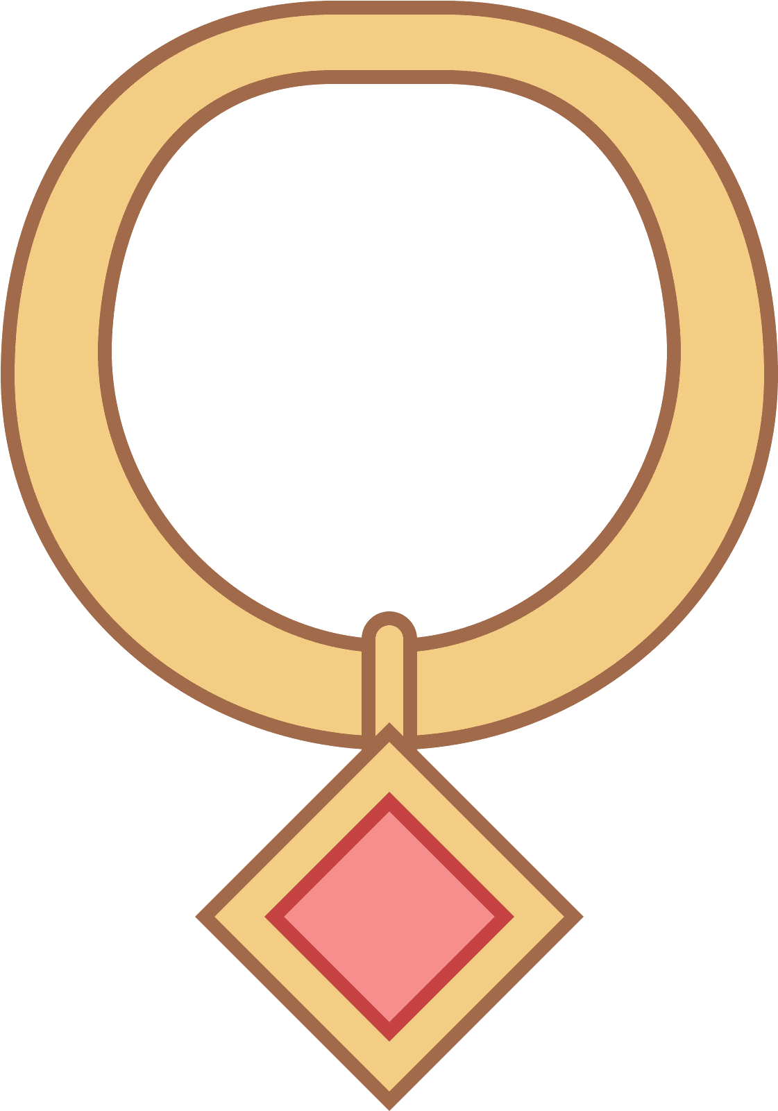 There Is A Necklace - Circle Clipart (1600x1600), Png Download