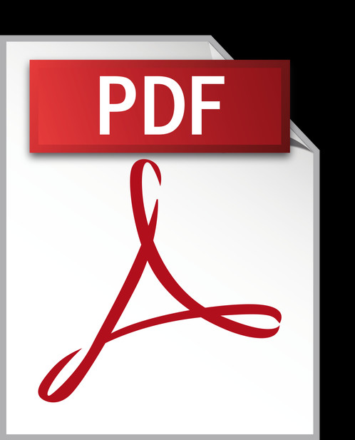Cafe Latte [pdf] - Pdf Icon 2018 Png Clipart (498x617), Png Download