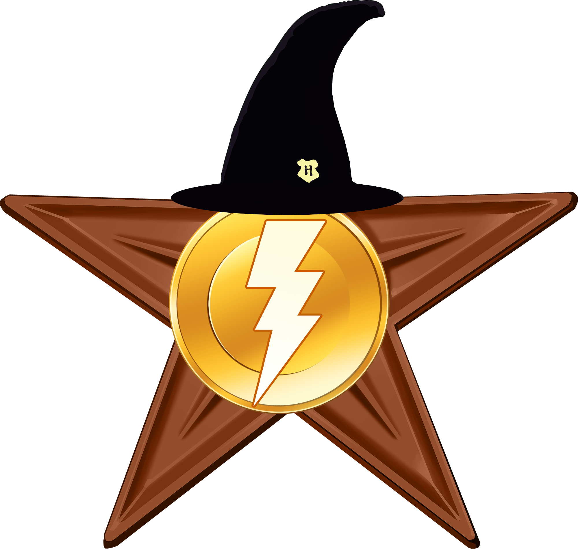 Harry Potter Barnstar Hires Png Harry Potter Png By - Topo De Bolo De Papel Harry Potter Clipart (2000x1900), Png Download