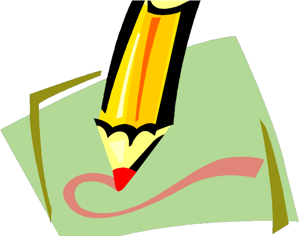 Fossil Clipart Trace Fossil - Children Writing - Png Download (640x480), Png Download