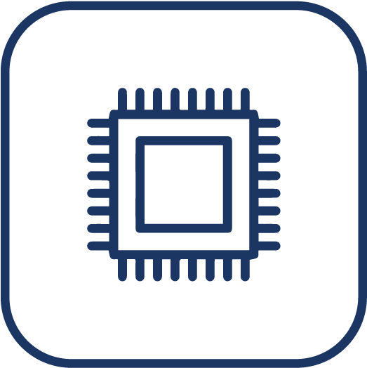 Chip - Cpu Vector Clipart (604x603), Png Download