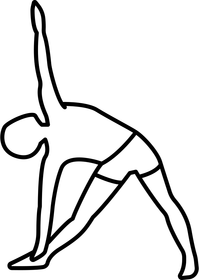 Png File - Yoga Clipart (696x980), Png Download