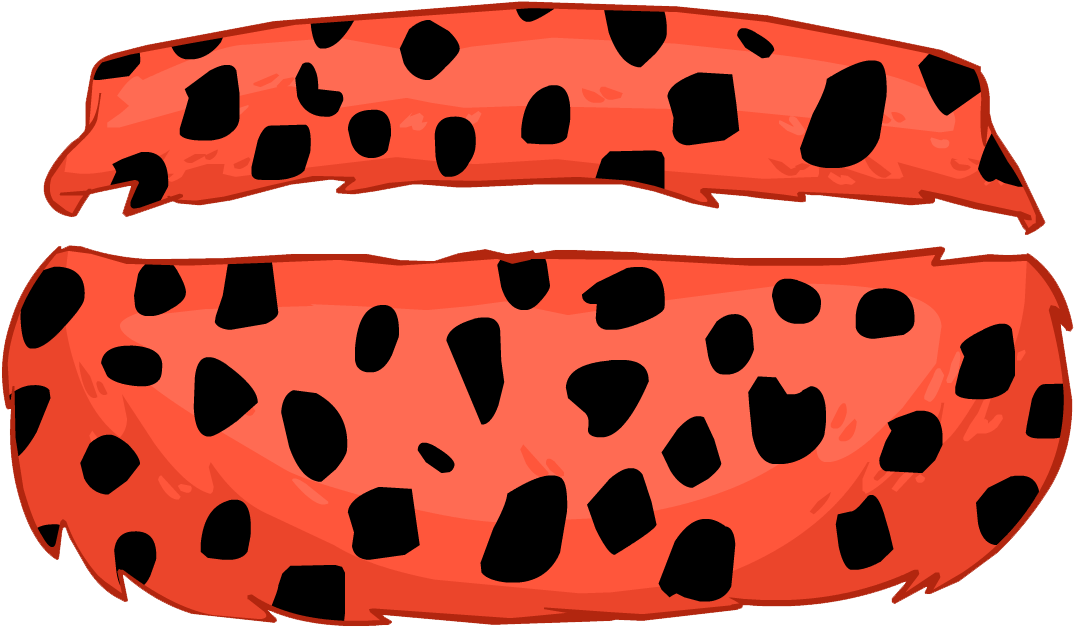 Fuzzy Polka Dot Bikini Clipart (1104x651), Png Download