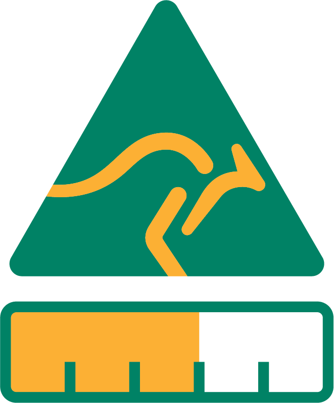 Made In Australia From At Least 64% Australian Ingredients Clipart (661x799), Png Download