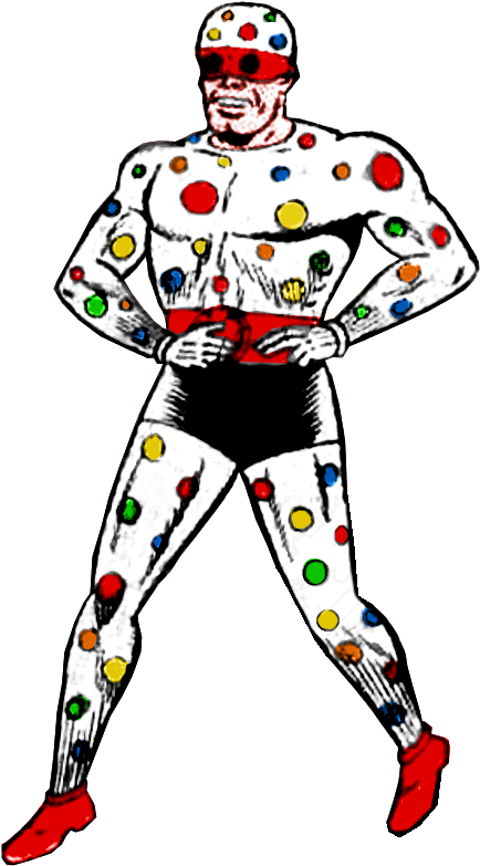 Polka-dot - Batman Clipart (453x800), Png Download