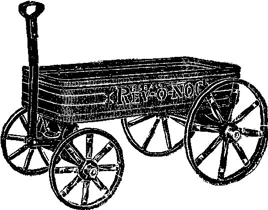 Vintage Carriage Clipart 2 By Laura - Wagon - Png Download (638x516), Png Download