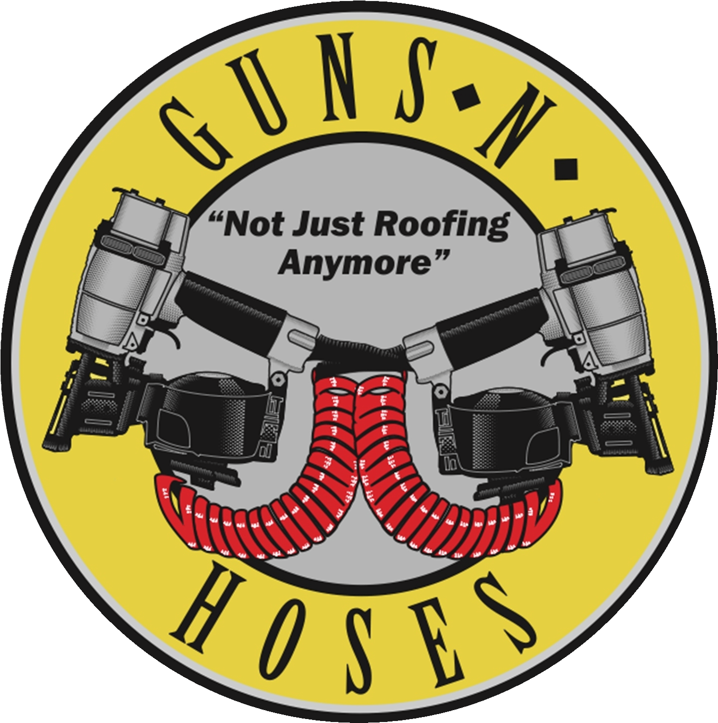 Gun Clipart Roofing - Guns And Hoses Calgary - Png Download (1447x1457), Png Download