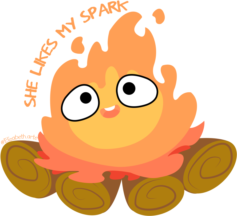 Banner Royalty Free Download Elizabetharte Favourites - Calcifer Clipart (1024x1024), Png Download
