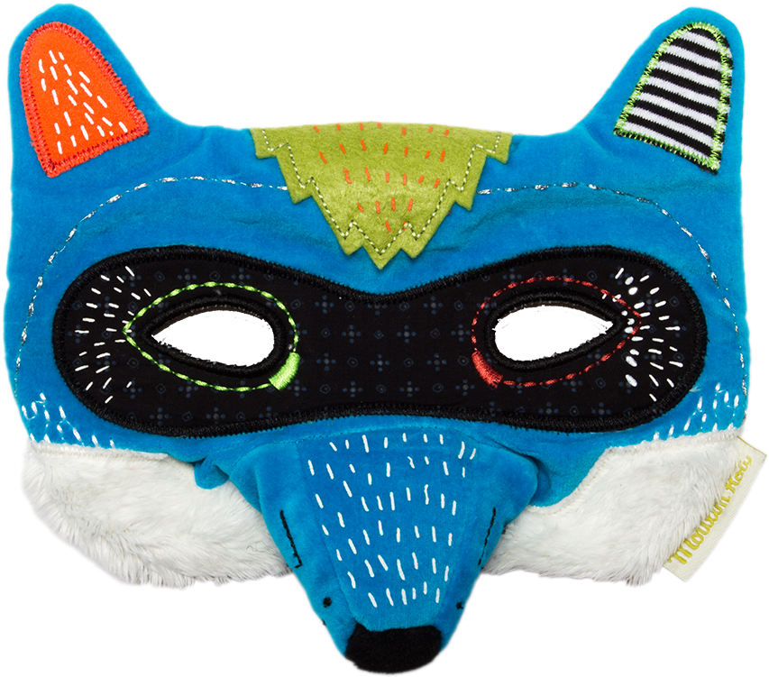 Filou The Wolf Mask - Wolf-maske Clipart (900x900), Png Download