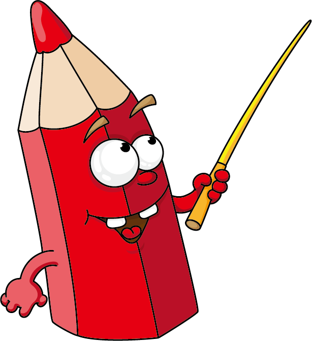 Pencil Clip Art Cute - Cute Pencil Cartoon - Png Download (614x671), Png Download