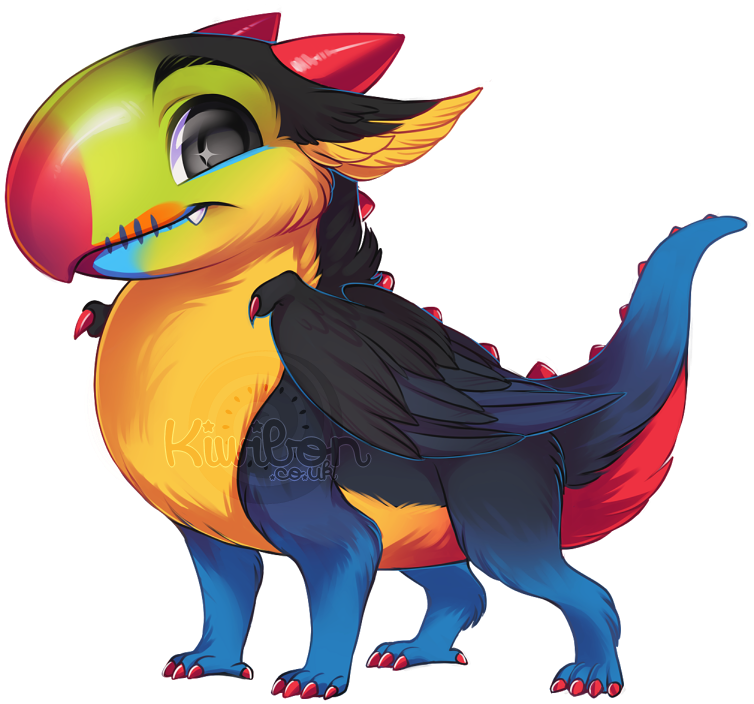 #5 Toucan Belonging To Crashley - Toucan Dragon Clipart (796x713), Png Download