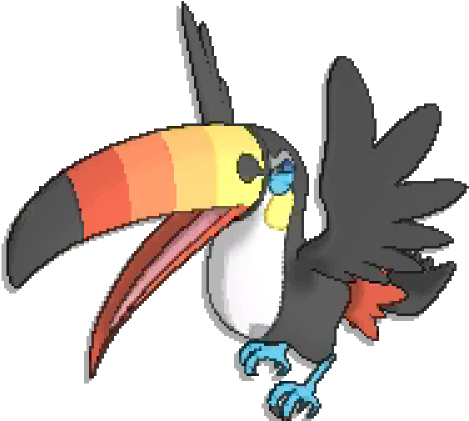 John Cena Clipart Bird - Pokemon Sun And Moon Pikipek Evolution - Png Download (640x480), Png Download