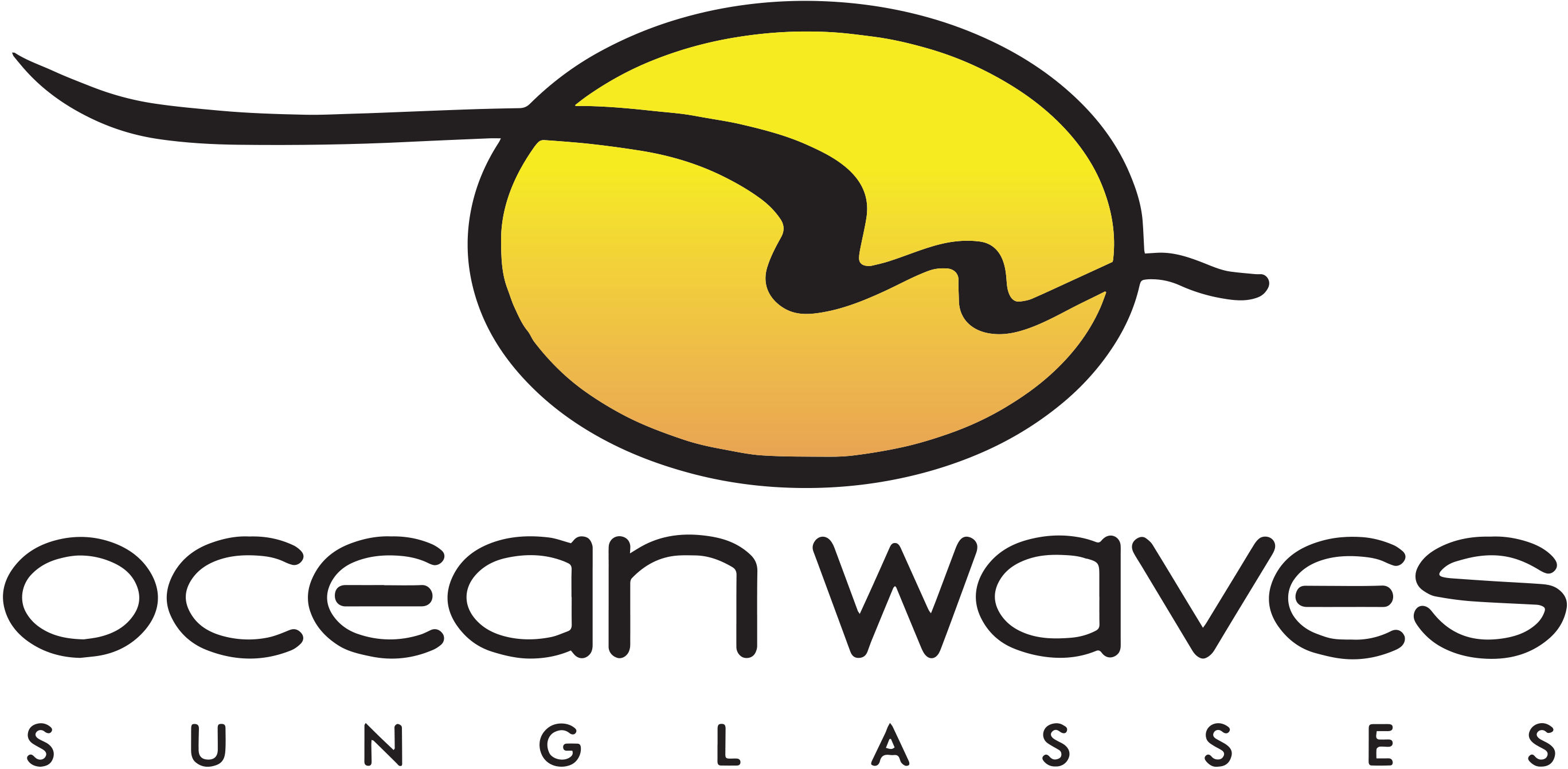 Raffle Prizes Provided By - Ocean Waves Sunglasses Clipart (2735x1341), Png Download