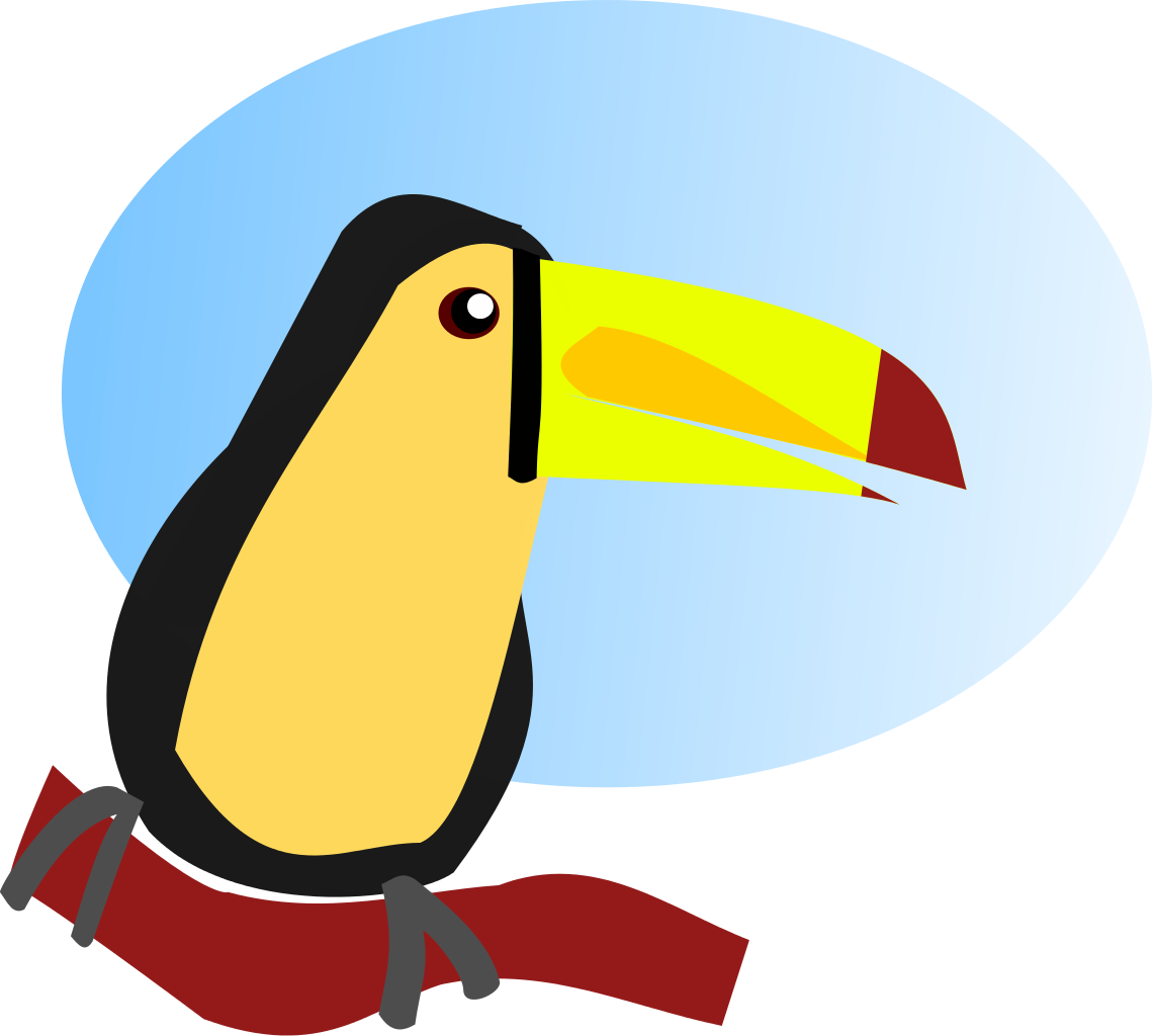 Clipart Transparent Toucan Clipart Svg - Drawing - Png Download (855x768), Png Download