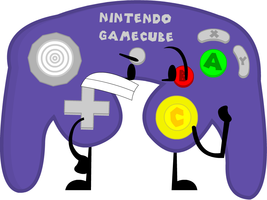 Controller Clipart Gamecube Controller - Object Show Game Controller - Png Download (936x701), Png Download