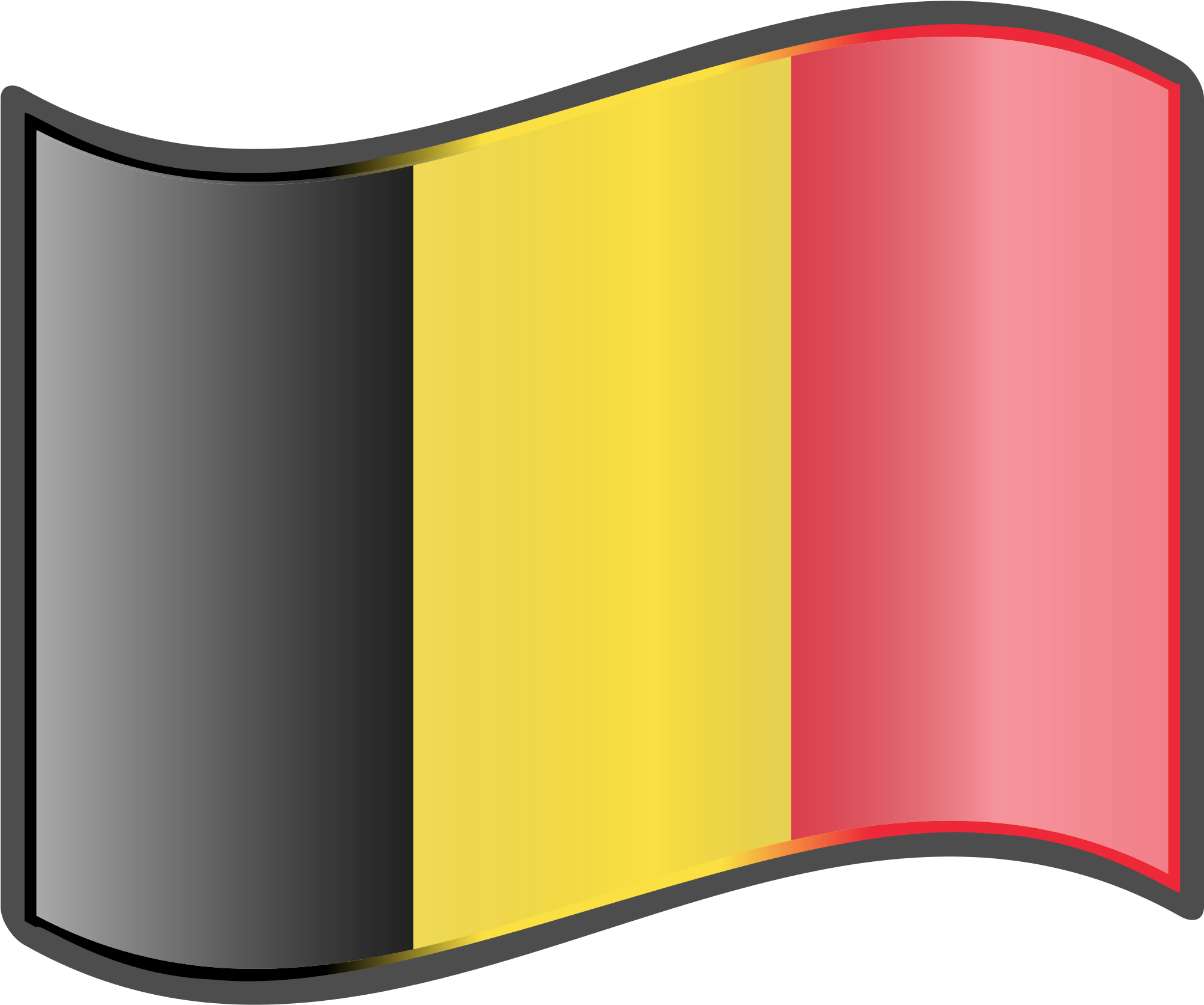 File Nuvola Belgian Svg Wikimedia Commons Open - Flag Clipart (2000x2000), Png Download