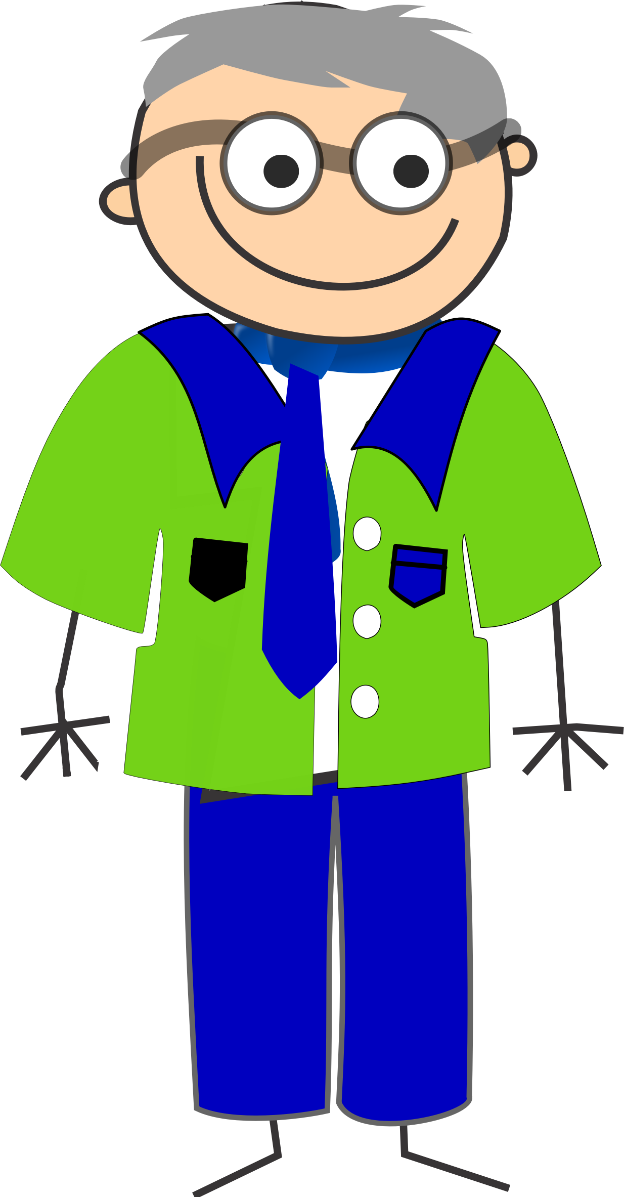 Big Image - Funny Character Png Clipart (1234x2366), Png Download