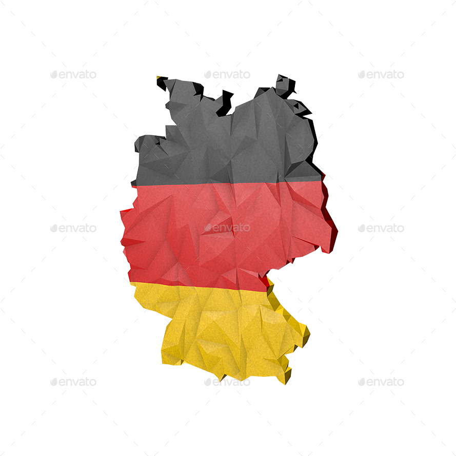 독일 지도 국기 Clipart Germany National Flag - National Flag - Png Download (900x900), Png Download
