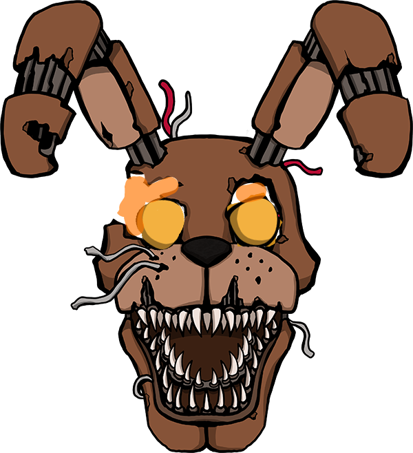 Jack O Bonnie Face For Shirt Free To Use By Shish5gg - Fnaf Jack O Bonnie Face Clipart (600x658), Png Download