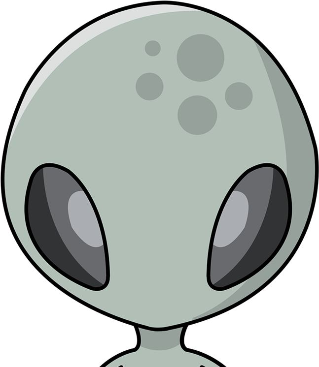 Designa Din Alien - Alien Png Images Cartoon Clipart (800x777), Png Download