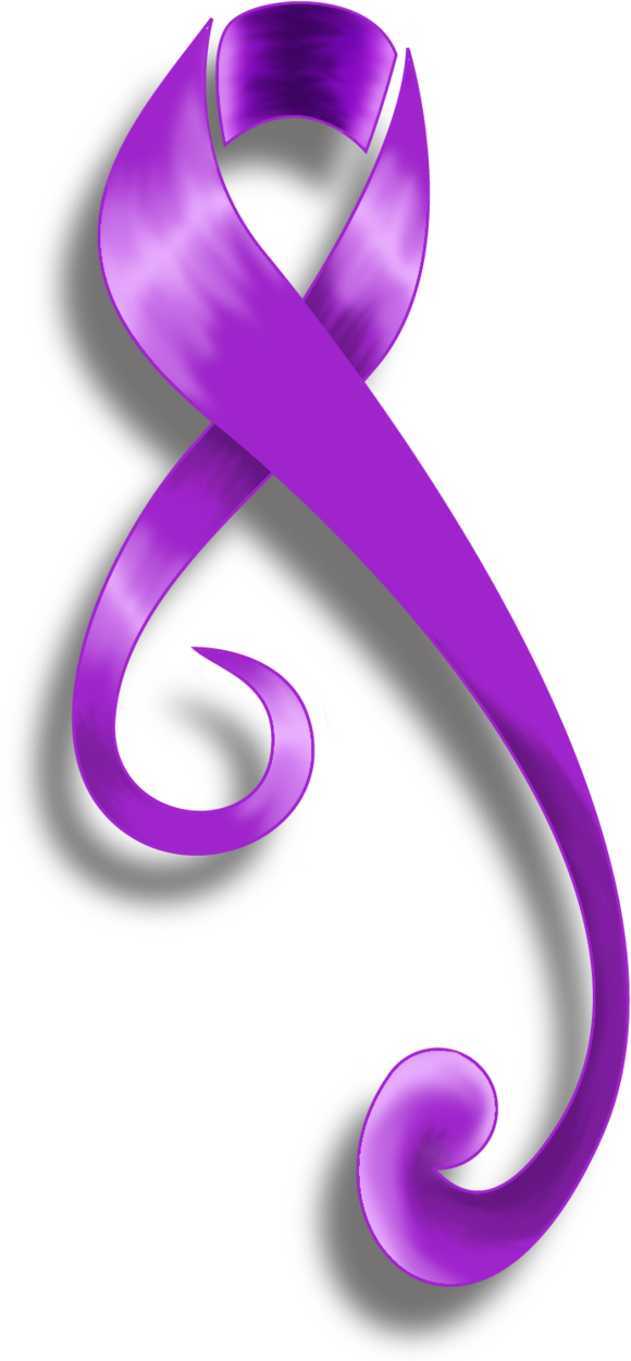 Domestic Violence Ribbon Clipart Collection Domestic - Crohn's Awareness - Png Download (626x1274), Png Download