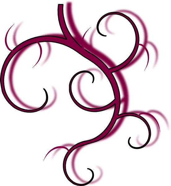 Pink Transparent Floral Designs Clipart (552x600), Png Download