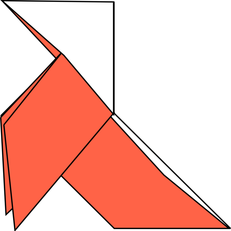 Origami Sillius Paper Computer Icons Thumbnail - Clip Art - Png Download (749x750), Png Download